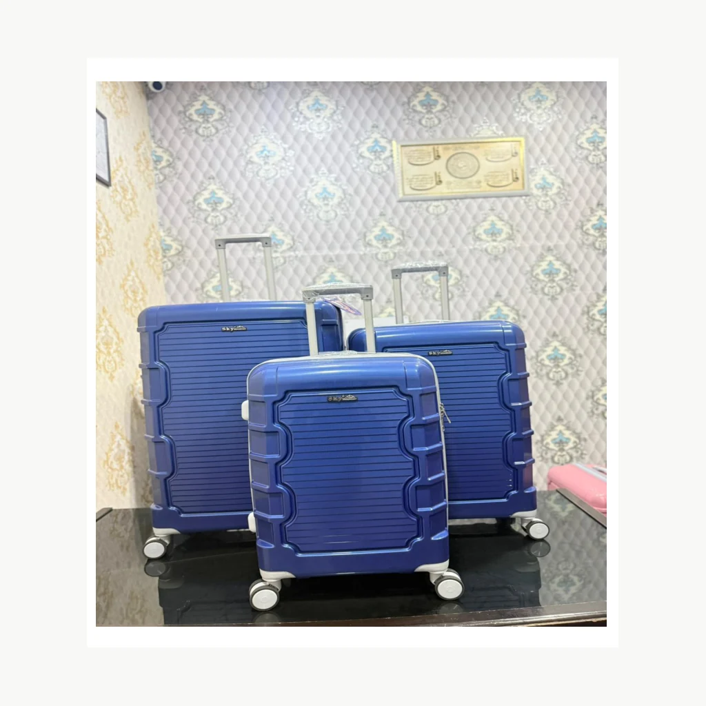 New Arrival Blue Hard Shell Trolley