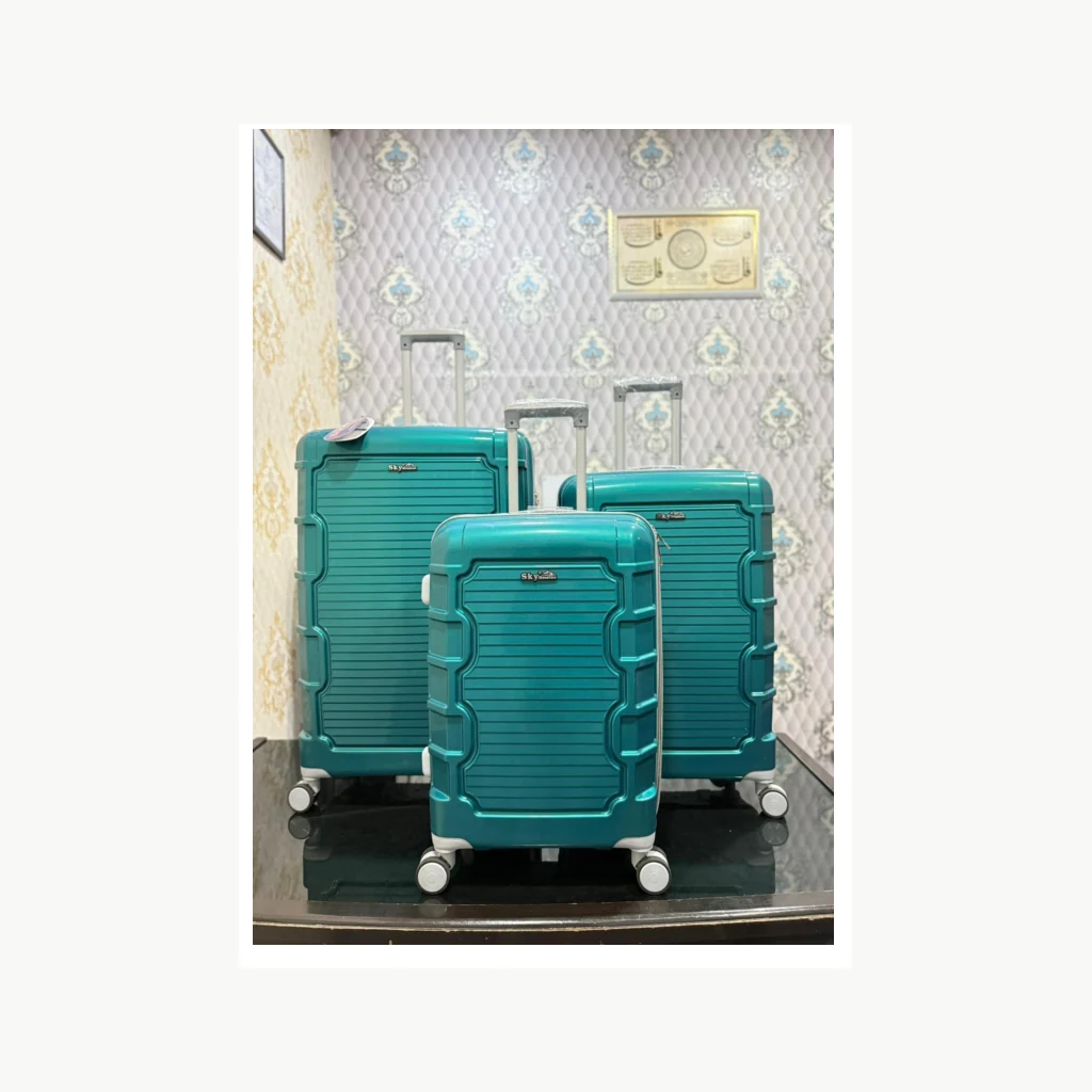 New Arrival Teal Hard Shell Trolley
